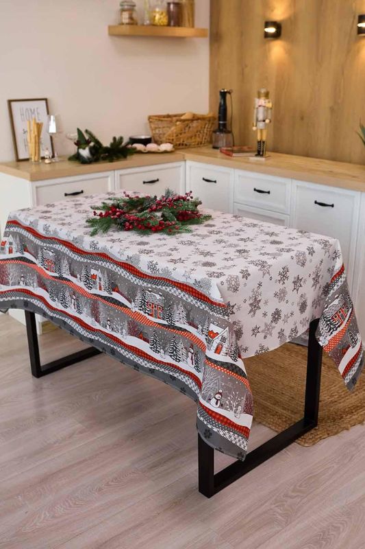 Скатертина на стіл "Новорічна" 